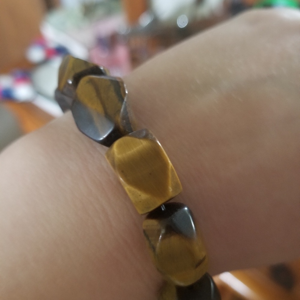 Brown Beaded Bracelet.